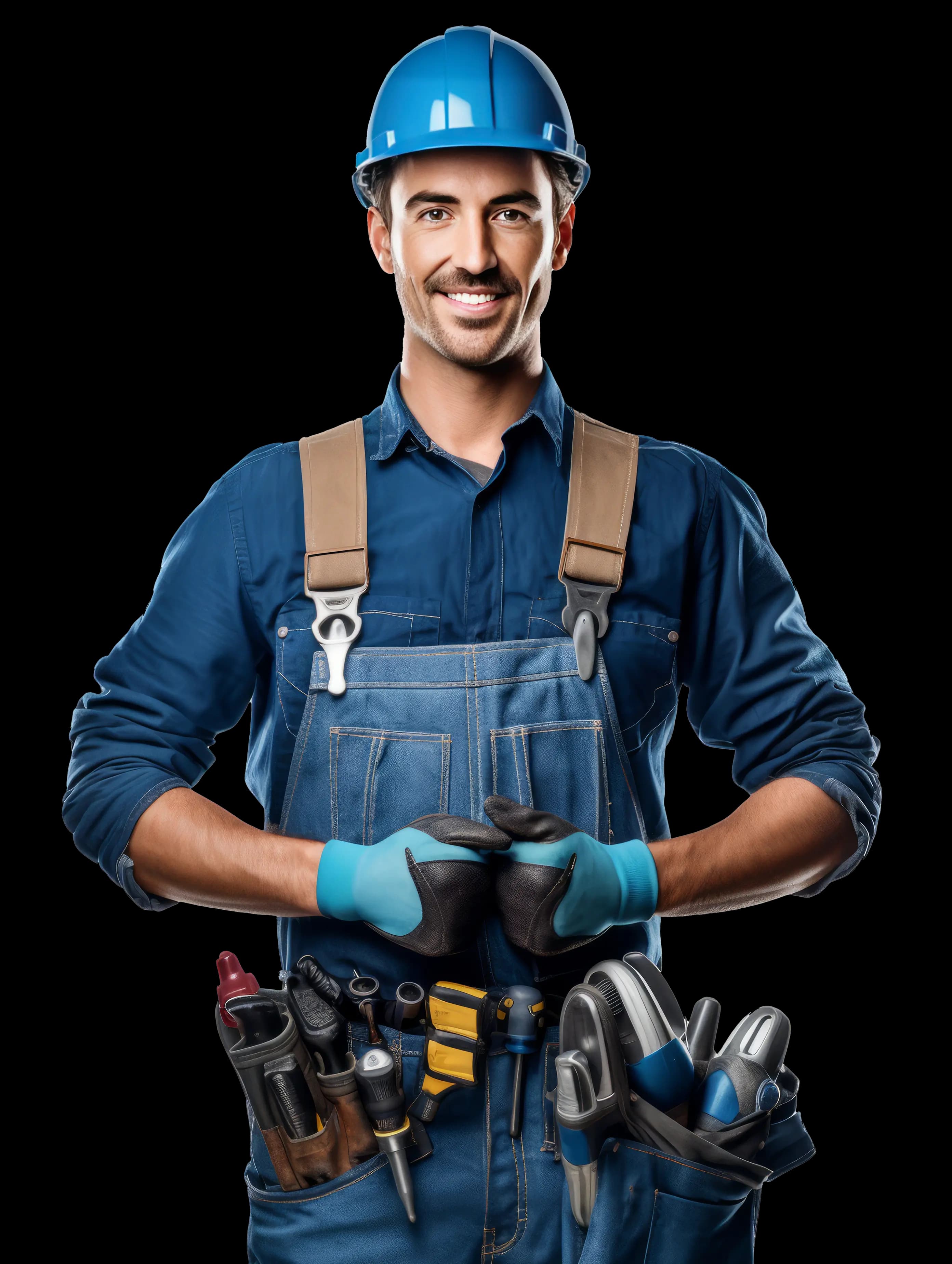 JB M&E Services technician at work